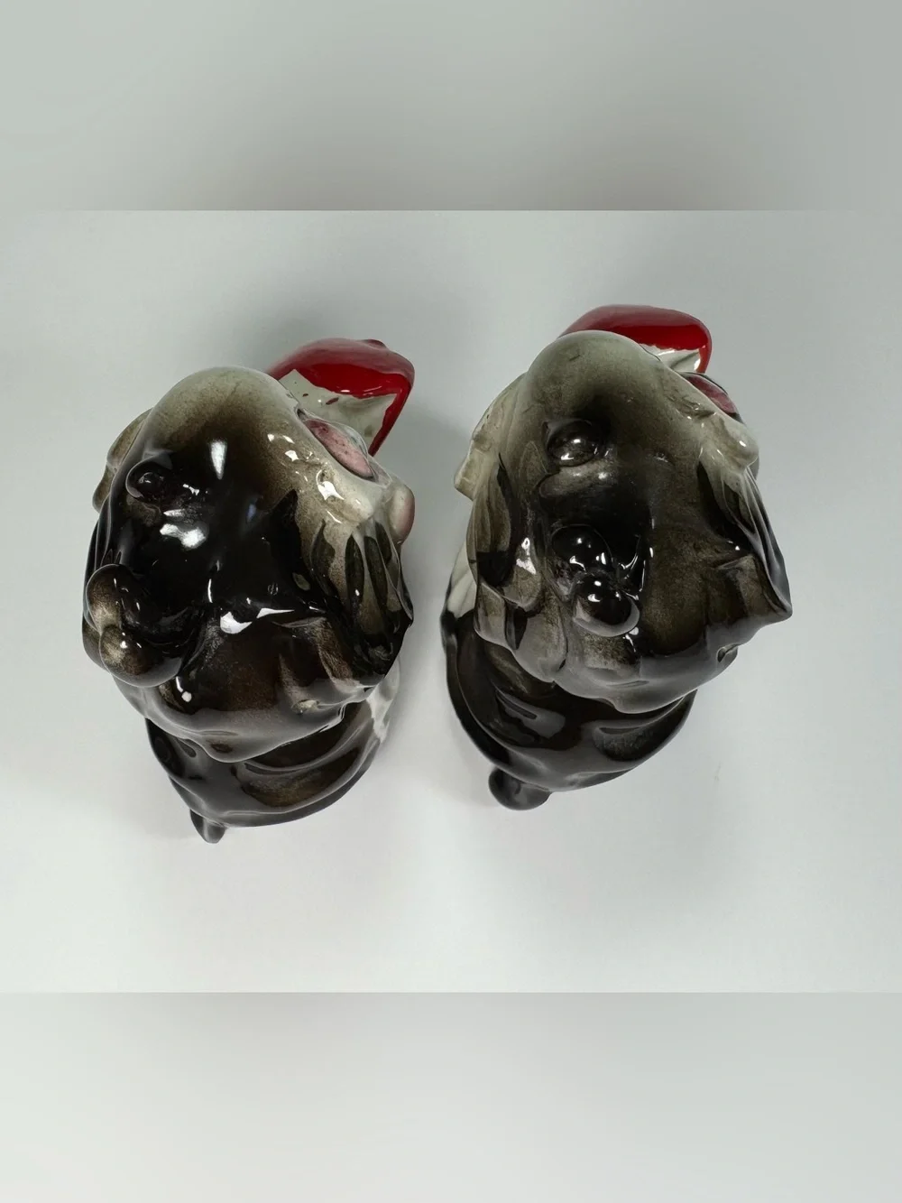 Very Rare 50s Era Anthropomorphic Artmark (?) Seahorses Salt & Pepper Shaker Set